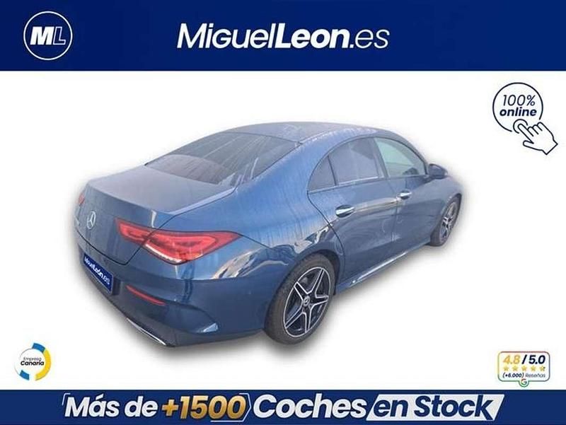Usado Mercedes CLA200 163 CV (119 kW) 2021 Azul Berlina