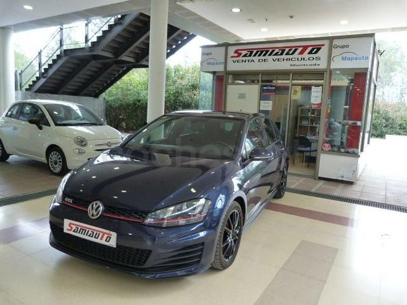 Usado VW Golf VII GTI 220 CV (161 kW) 2017 Azul Berlina