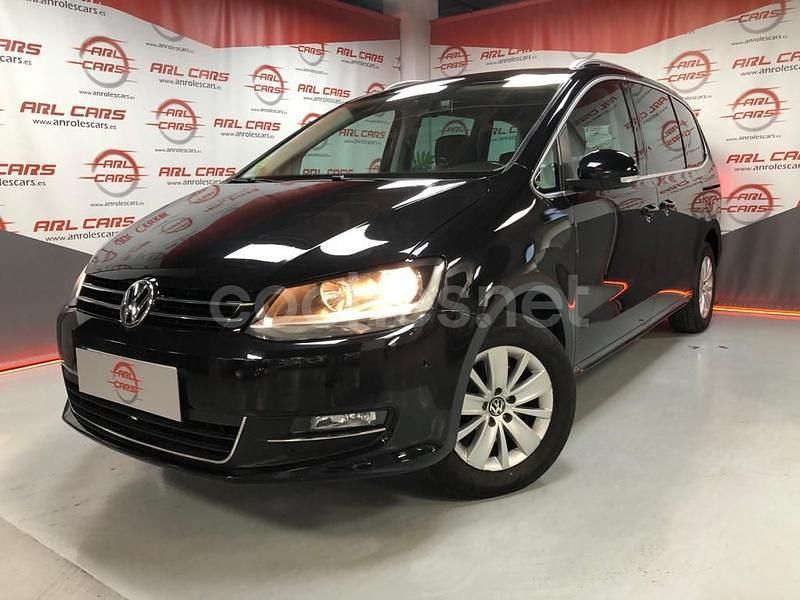 Negro Usado 2015 VW Sharan Monovolumen | 16.800 € - Imagen 1/4