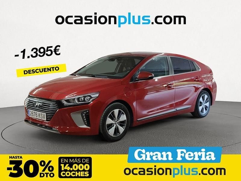 Rojo Usado 2019 Hyundai Ioniq Berlina | 15.350 € (Precio justo) - Imagen 1/4