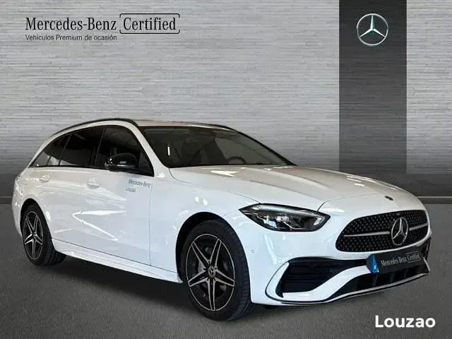 Usado Mercedes C300e 313 CV (230 kW) 2025 Blanco polar