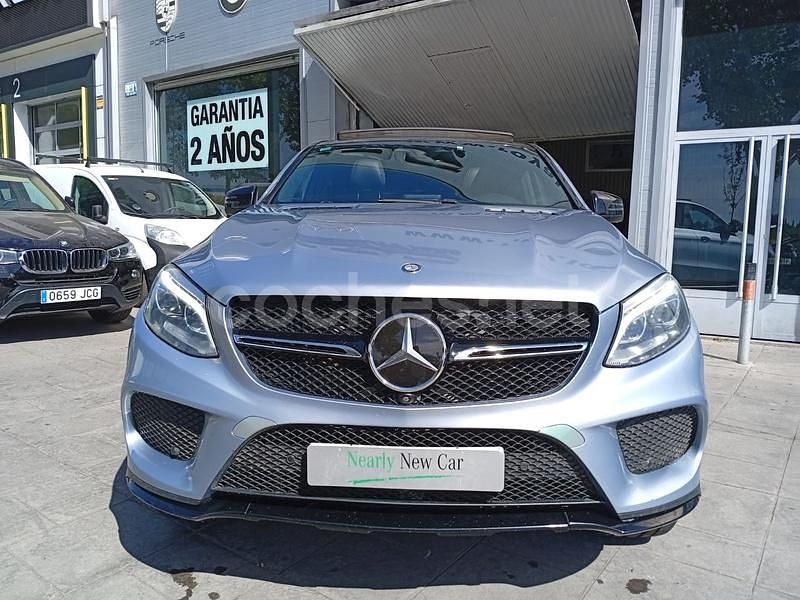 Usado Mercedes GLE450 AMG AMG 367 CV (269 kW) 2016 Azul Coupe