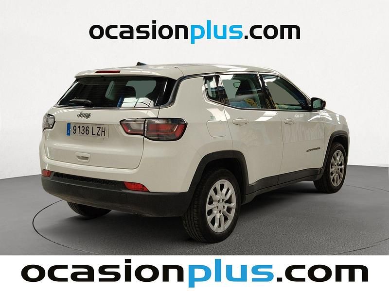 Usado Jeep Compass Longitude 131 CV (96 kW) 2022 Negro SUV