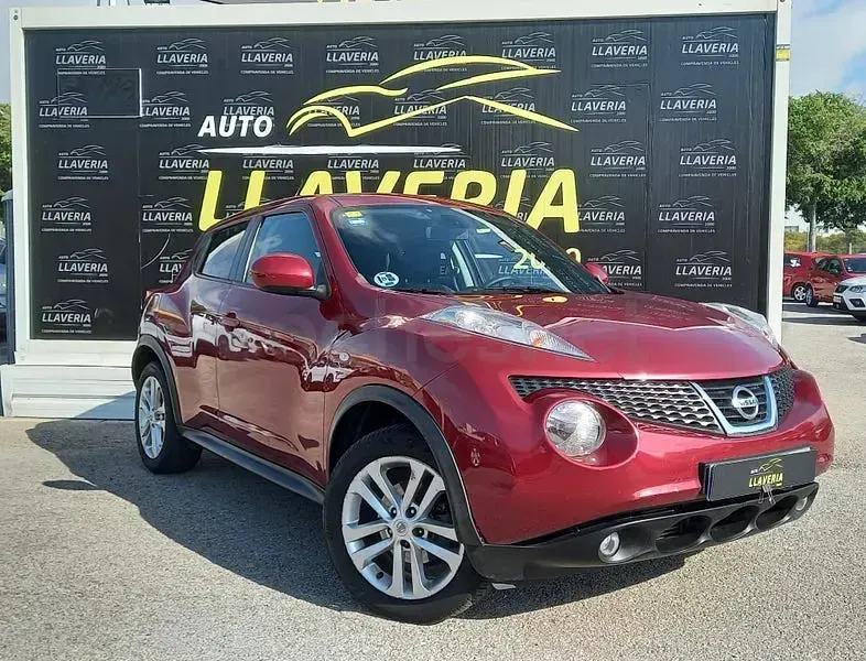 Usado Nissan Juke Tekna 110 CV (80 kW) 2013 Granate SUV