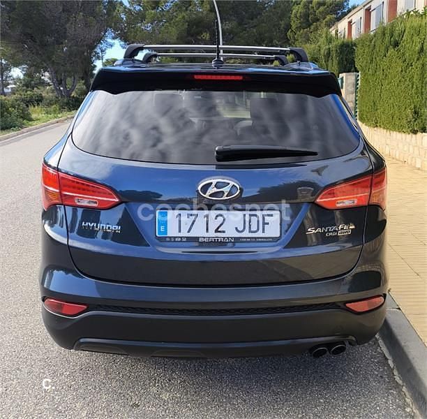 Usado Hyundai Santa Fe Style 197 CV (144 kW) 2015 Azul SUV