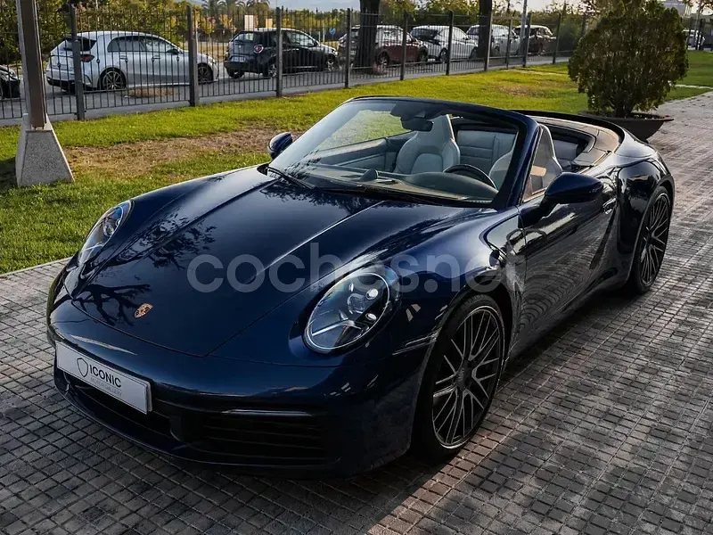 Usado Porsche 911 Carrera Cabriolet 385 CV (283 kW) 2022 Azul Descapotable