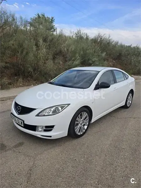 Usado Mazda 6 Active 140 CV (102 kW) 2009 Blanco Berlina