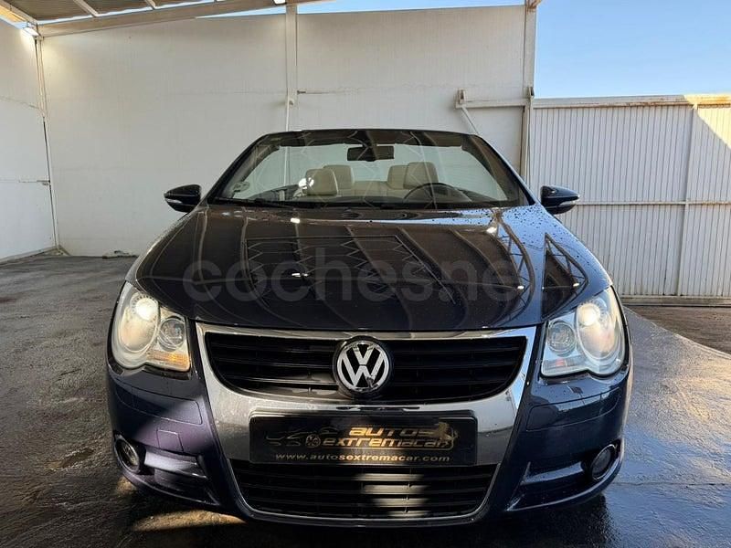 Occasion VW Eos 140 ch (102 kW) 2009 Bleue Cabriolet