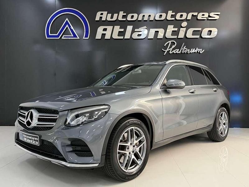 Usado Mercedes GLC250 204 CV (150 kW) 2016 Gris SUV