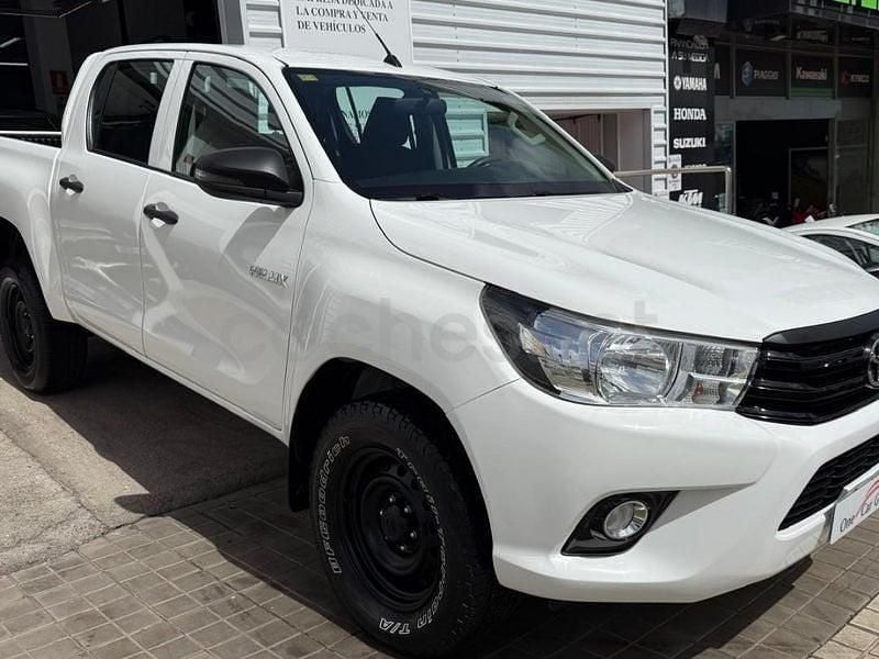 Usado Toyota HiLux 150 CV (110 kW) 2019 Blanco Pickup/Camioneta