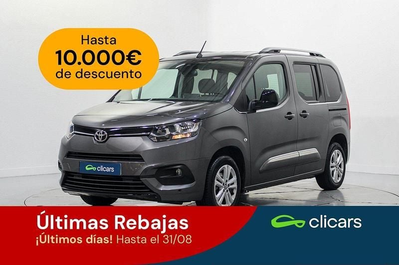 Gris / plata Usado 2022 Toyota Proace Verso Active Familiar | 20.990 € (Precio justo) - Imagen 1/4