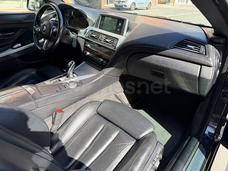 Usado BMW 640 Cabriolet 313 CV (230 kW) 2014 Negro Descapotable