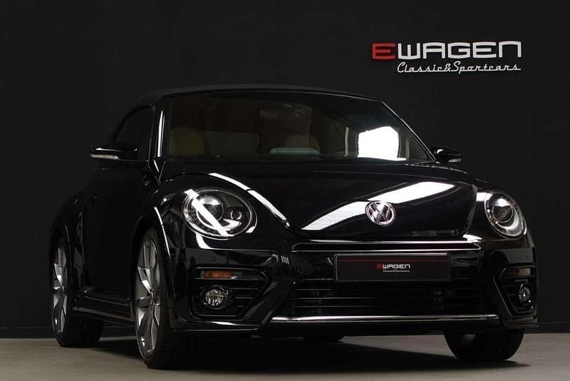 Negro Usado 2017 VW Beetle R-line Descapotable | 44.500 € - Imagen 1/4