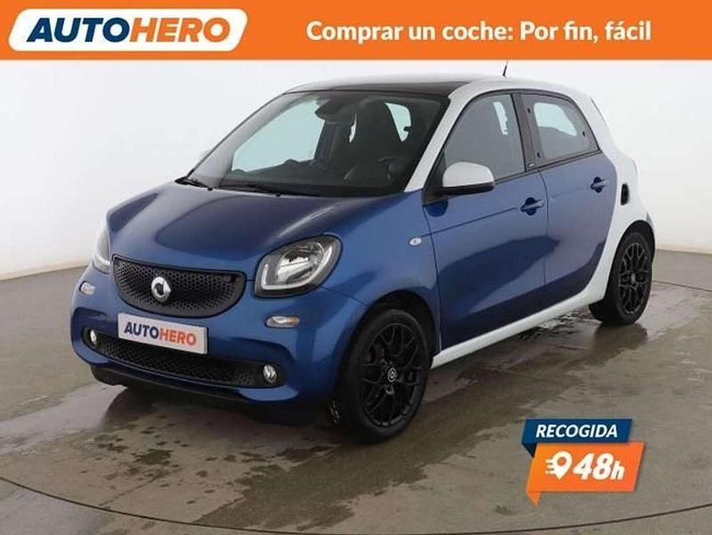 Usado Smart ForFour Basis 90 CV (66 kW) 2016 Azul Utilitario