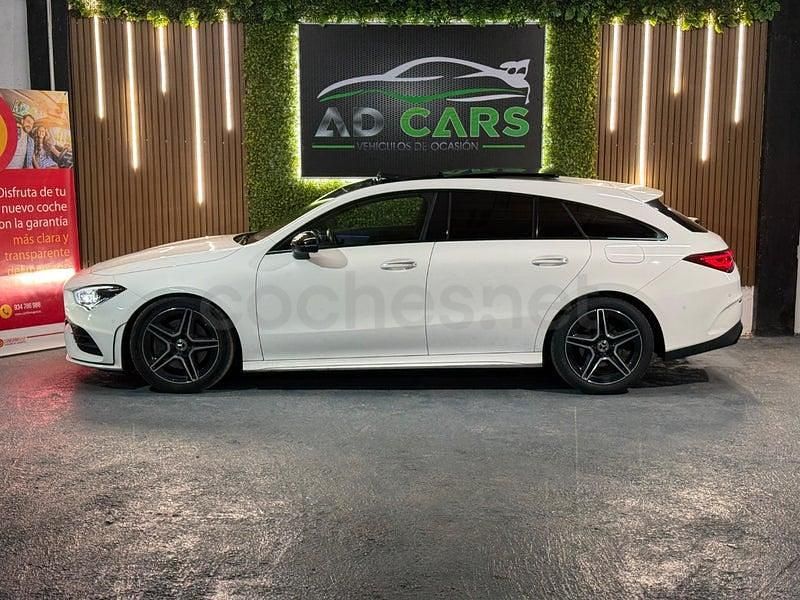 Usado Mercedes CLA200 Shooting Brake 150 CV (110 kW) 2020 Blanco Familiar