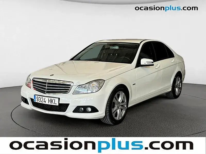 Blanco Usado 2012 Mercedes C180 Berlina | 12.200 € (Buen precio) - Imagen 1/4