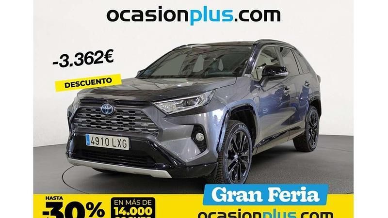 Gris Usado 2022 Toyota RAV4 Hybrid Style SUV | 33.173 € (Precio justo) - Imagen 1/4