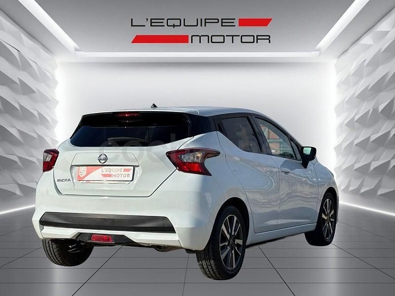 Usado Nissan Micra Acenta 90 CV (66 kW) 2018 Blanco Utilitario
