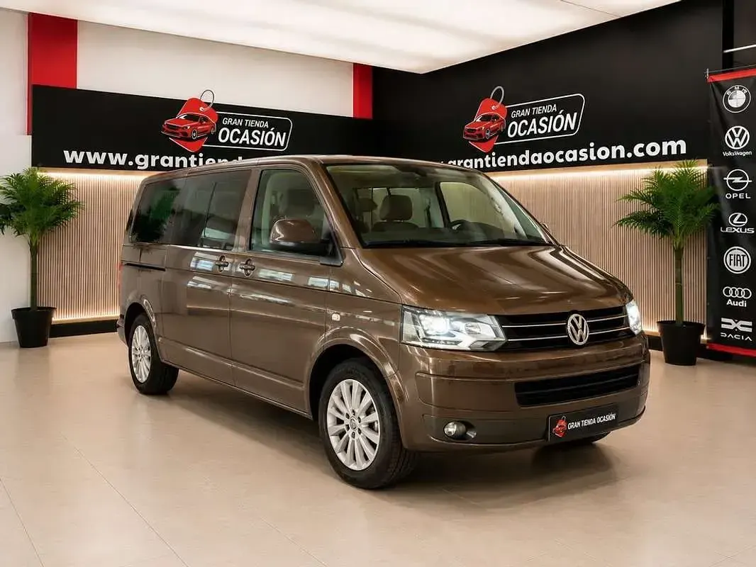 Usado VW Multivan 179 CV (131 kW) 2015 Marrón Monovolumen