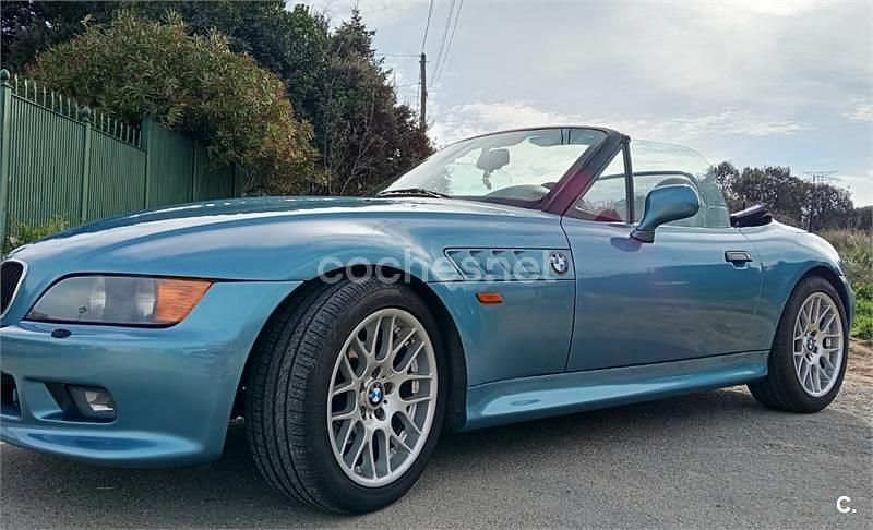 Usado BMW Z3 140 CV (102 kW) 1996 Azul Descapotable