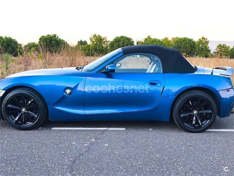 Azul Usado 2007 BMW Z4 Descapotable | 12.200 € (Precio justo) - Imagen 1/4