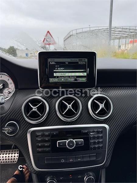 Usado Mercedes A200 AMG line 136 CV (100 kW) 2014 Gris / plata Berlina