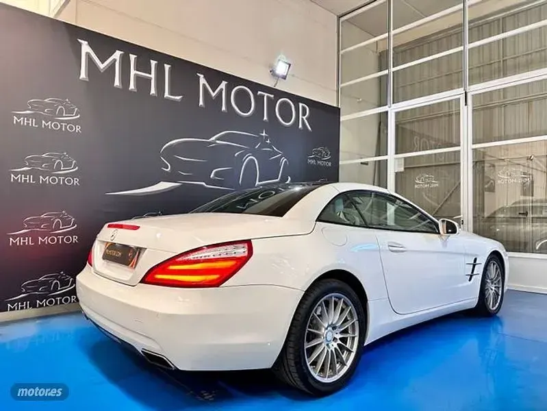 Usado Mercedes SL500 435 CV (319 kW) 2013 Blanco Descapotable