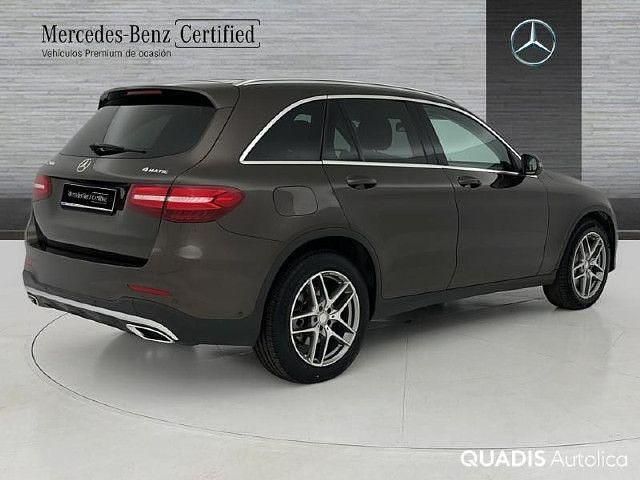 Usado Mercedes GLC250 AMG line 204 CV (150 kW) 2016 Marrón citrina