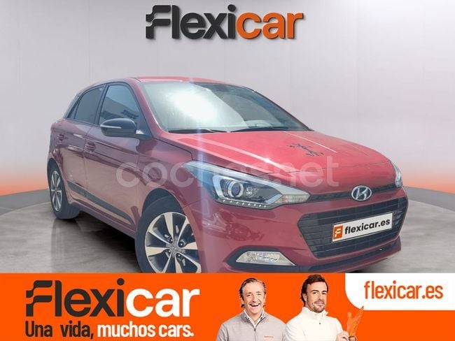 Rojo Usado 2018 Hyundai i20 Berlina | 11.990 € (Precio justo) - Imagen 1/4