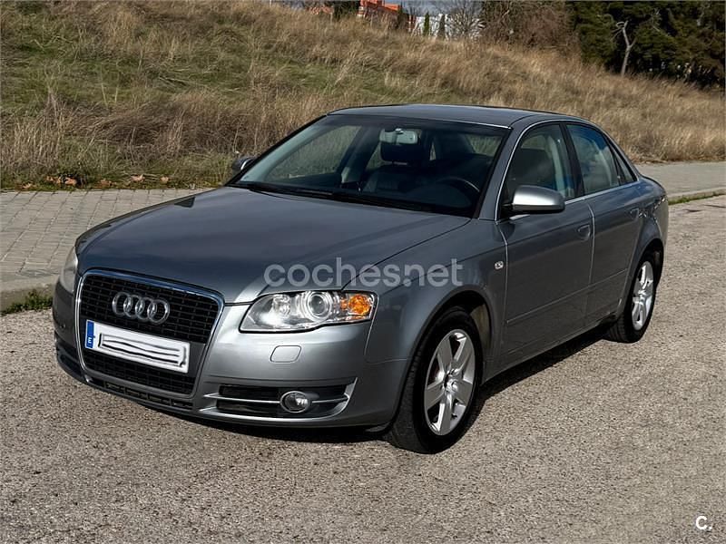 Gris / plata Usado 2008 Audi A4 Berlina | 6995 € (Super precio) - Imagen 1/4