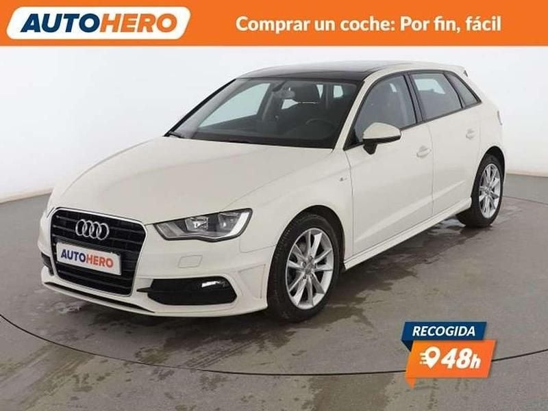 Blanco Usado 2015 Audi A3 Attraction Utilitario | 13.999 € (Precio justo) - Imagen 1/3