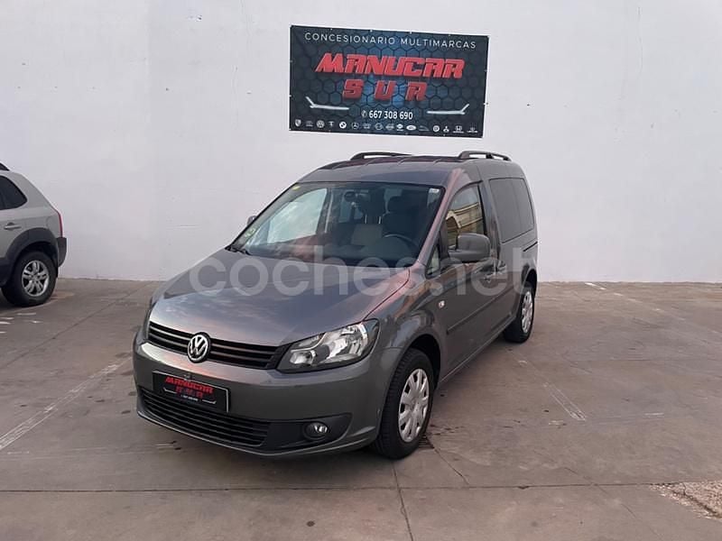 Gris / plata Usado 2013 VW Caddy Trendline Monovolumen | 8400 € (Precio justo) - Imagen 1/4