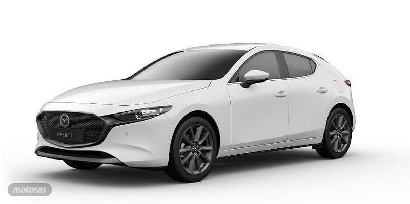 Blanco Usado 2025 Mazda 3 Center-Line Berlina | 24.900 € (Un poco caro) - Imagen 1/4
