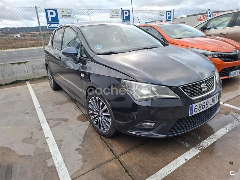 Usado Seat Ibiza CONNECT 90 CV (66 kW) 2016 Negro Berlina