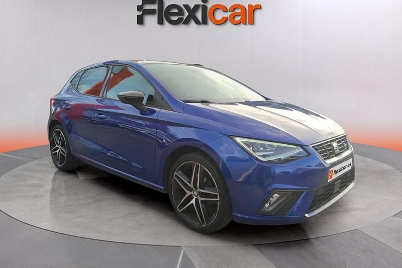 Azul Usado 2021 Seat Ibiza FR Berlina | 14.490 € (Precio justo) - Imagen 1/4
