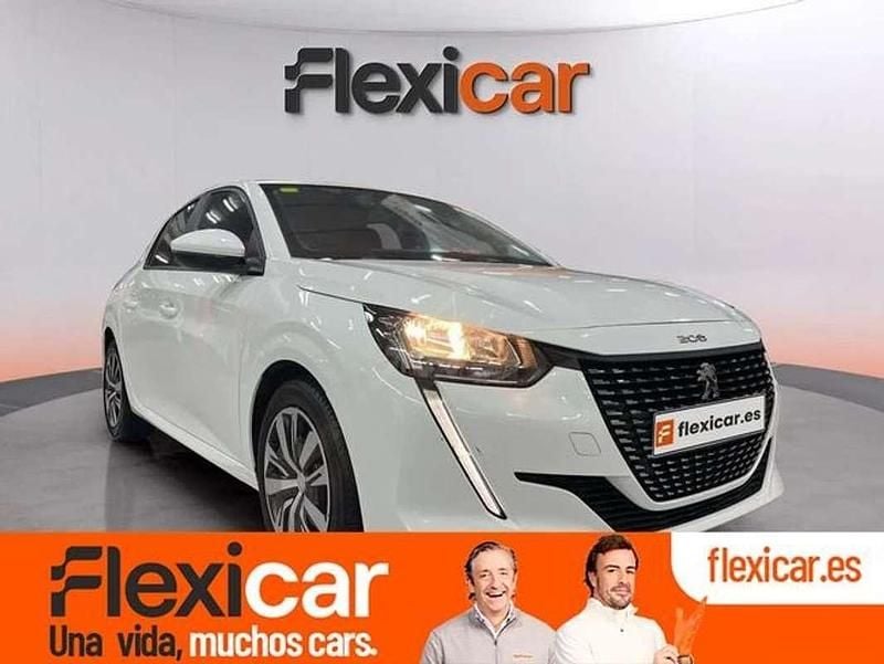 Blanco Usado 2020 Peugeot 208 Allure Utilitario | 12.590 € (Precio justo) - Imagen 1/4