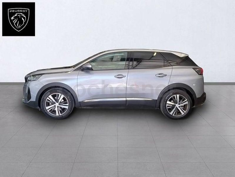 Usado Peugeot 3008 Allure 130 CV (95 kW) 2021 Gris SUV