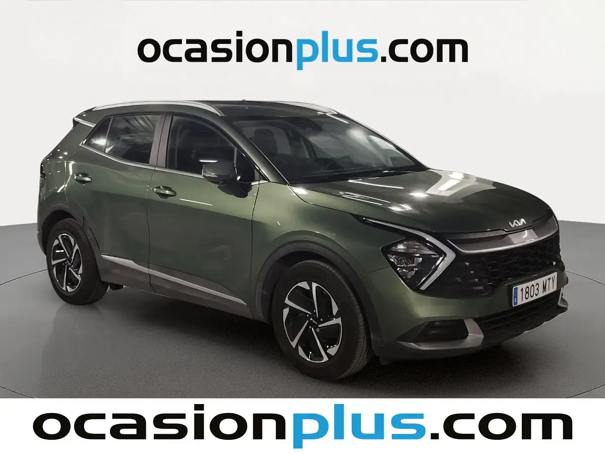 Usado Kia Sportage 136 CV (100 kW) 2024 Verde SUV