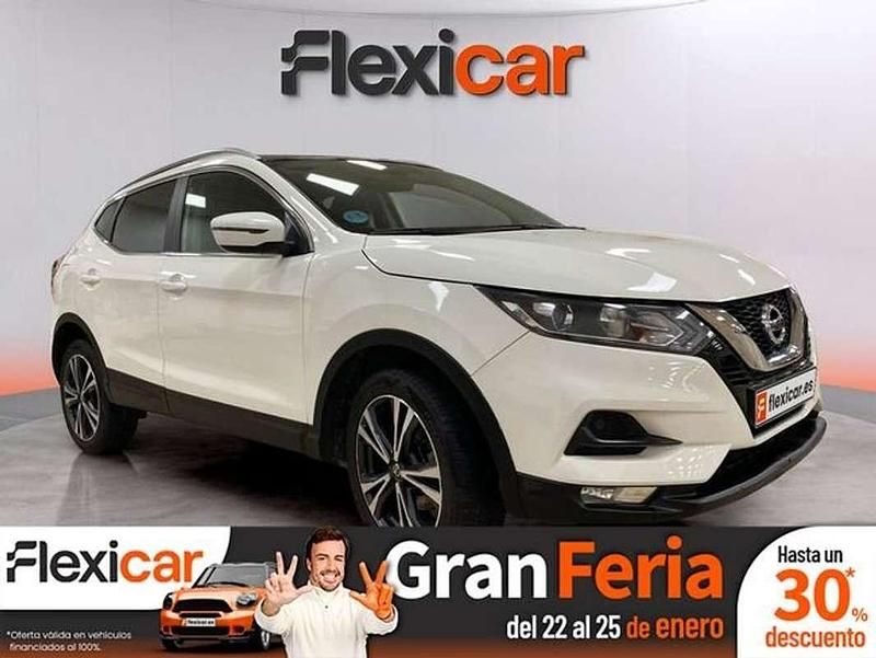 Blanco Usado 2021 Nissan Qashqai Acenta SUV | 14.390 € (Buen precio) - Imagen 1/4