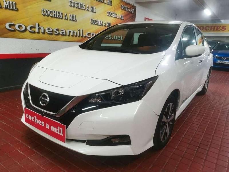 Usado Nissan Leaf Acenta 110 kW (150 CV) 2019 Blanco Utilitario