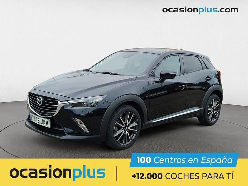 Negro Usado 2015 Mazda CX-3 Luxury SUV | 13.200 € (Precio justo) - Imagen 1/4