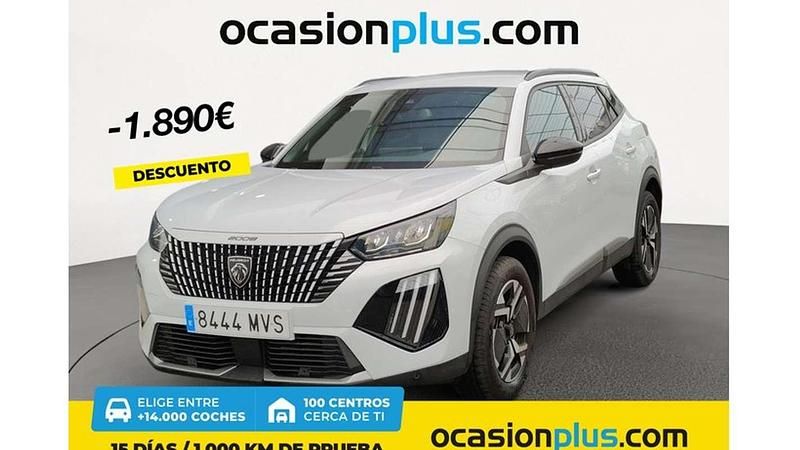 Blanco Usado 2024 Peugeot 2008 Allure SUV | 18.303 € (Precio justo) - Imagen 1/4