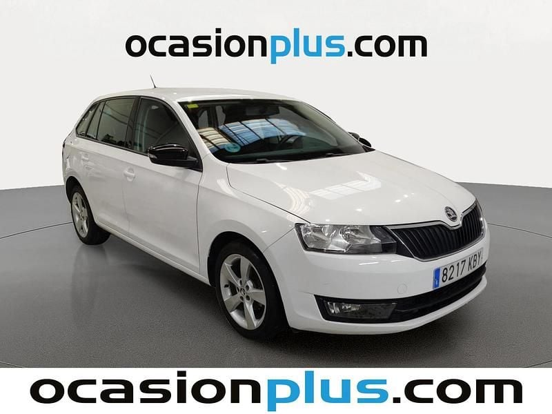 Usado Skoda Rapid Ambition 90 CV (66 kW) 2017 Blanco Berlina