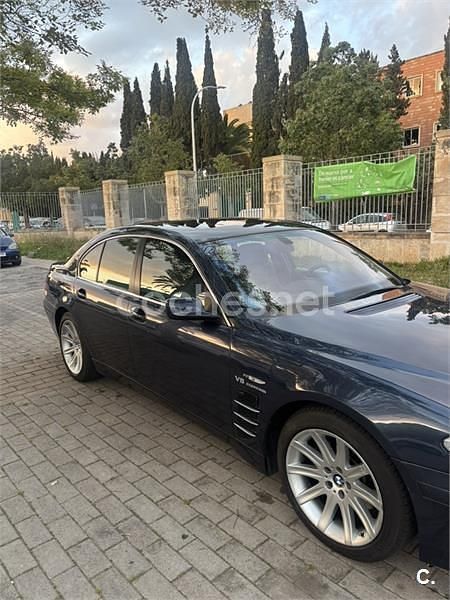 Usado BMW 745 333 CV (244 kW) 2002 Azul Berlina