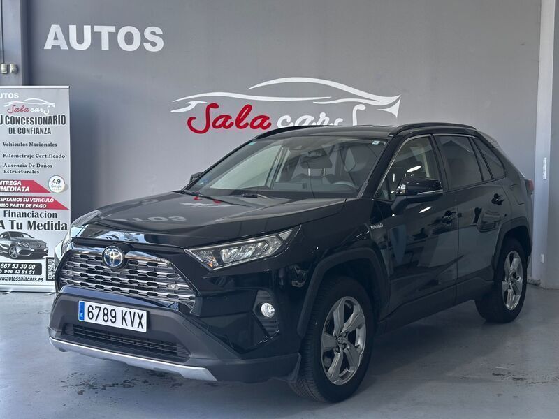 Negro Usado 2019 Toyota RAV4 Hybrid Advance SUV | 33.800 € (Caro) - Imagen 1/4
