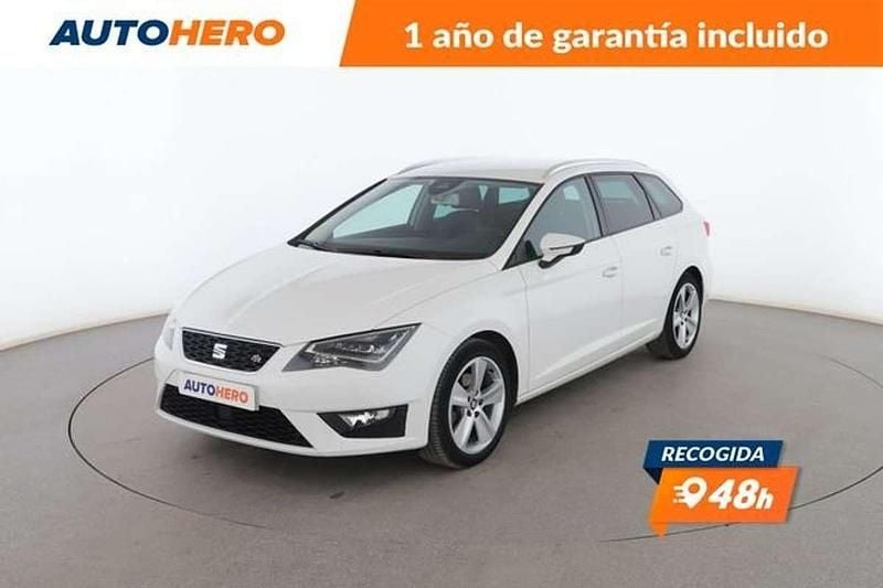 Blanco Usado 2014 Seat Leon FR Familiar | 12.799 € (Precio justo) - Imagen 1/3