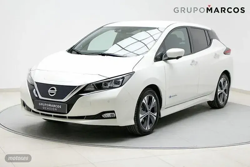 Usado Nissan Leaf Tekna 110 kW (150 CV) 2019 Blanco Utilitario