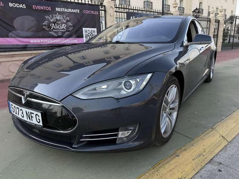 Gris Usado 2016 Tesla Model S Utilitario | 25.999 € (Caro) - Imagen 1/4