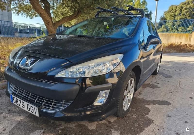 Usado Peugeot 308 Sport 110 CV (80 kW) 2008 Negro Berlina