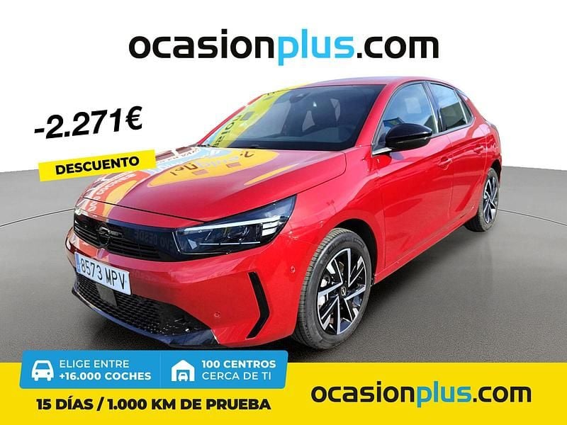 Rojo Usado 2024 Opel Corsa Berlina | 13.990 € (Precio justo) - Imagen 1/4